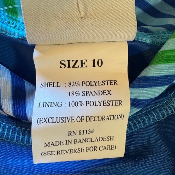 NWT Amy Byer 2 piece Swimsuit Set sz 10 - Picture 5 of 10